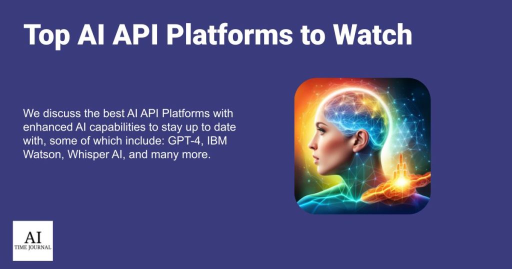 The 7 Best AI API Platforms in 2024